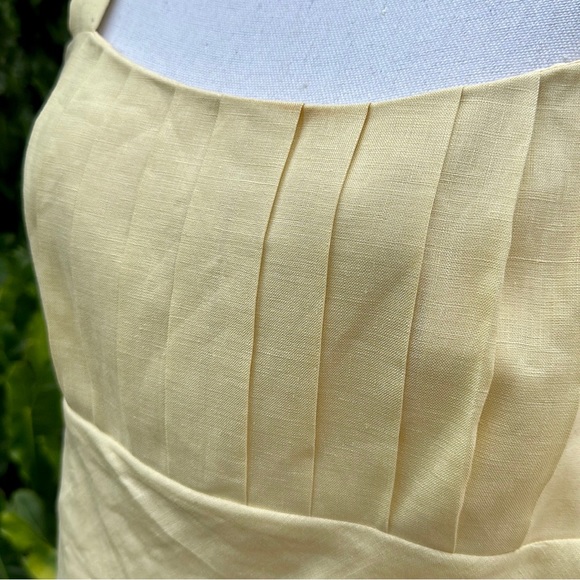 Lafayette 148 Linen Stitched Skirt and Top Set - Picture 6 of 9
